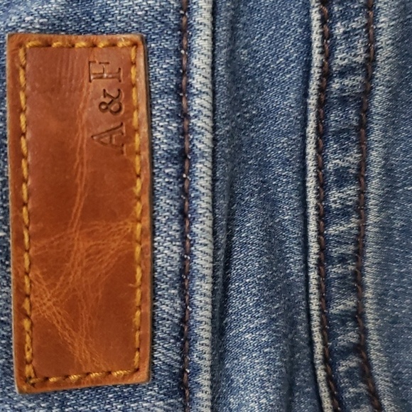 Abercrombie & Fitch Harper Low Rise Curve Love Ankle Jeans Women's Sz 27 (4) - Picture 4 of 7